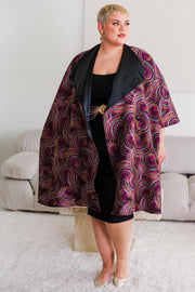 Reversible Opera Coat in "Odyssey"