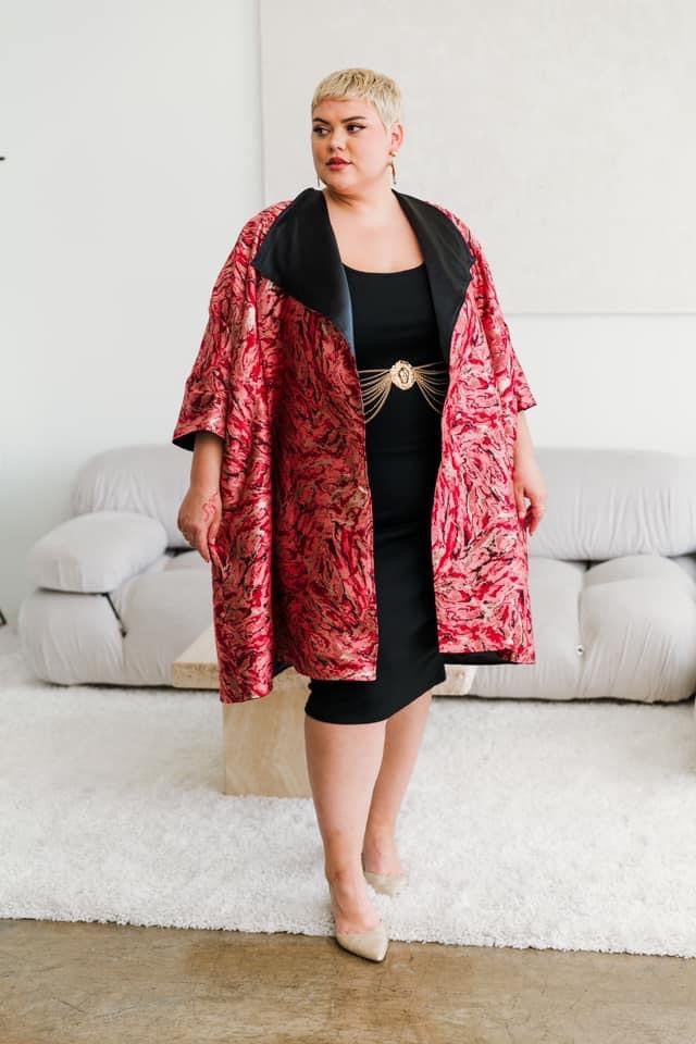 Reversible Opera Coat in 