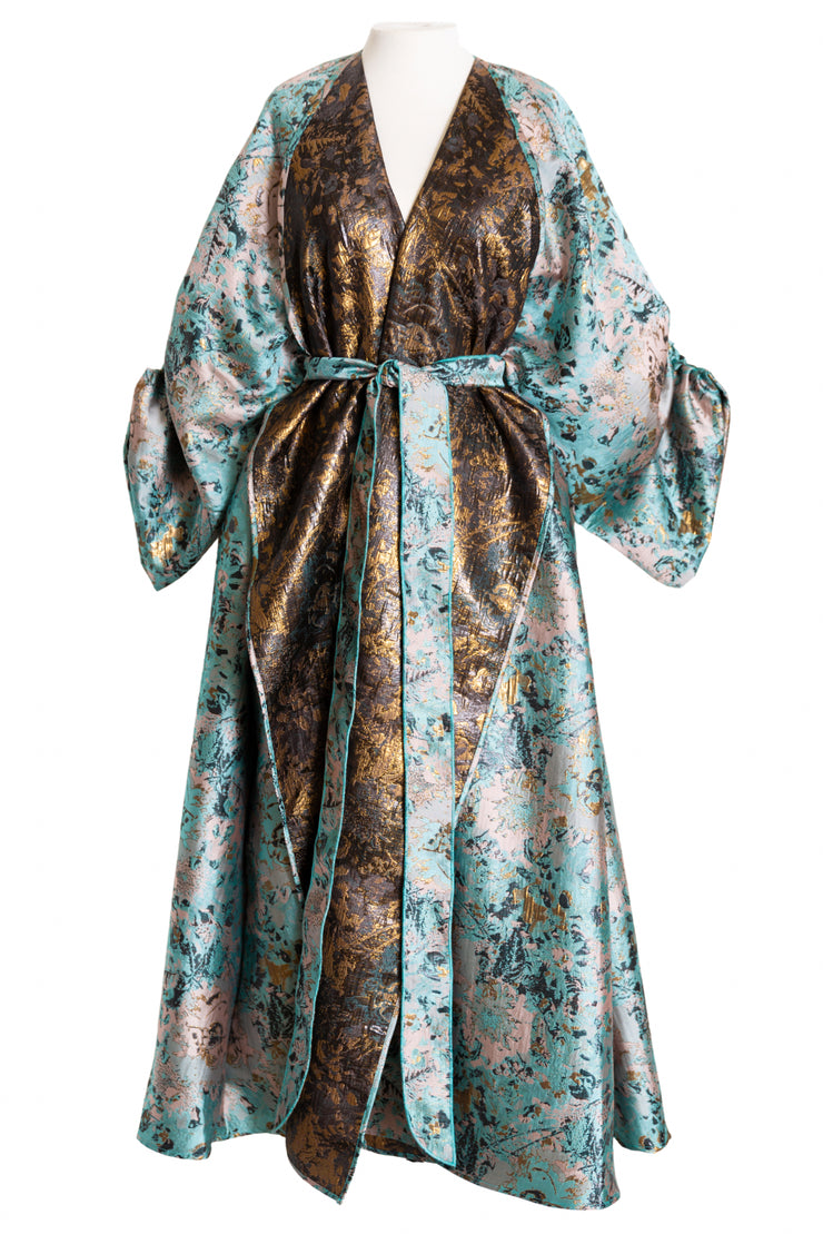 Parisian Coat in "Lucia di Lammermoor" (Seafoam)