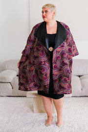 Reversible Opera Coat in "Odyssey"