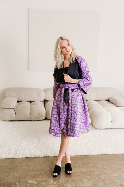 "Il Pirata" Reversible Opera Coat