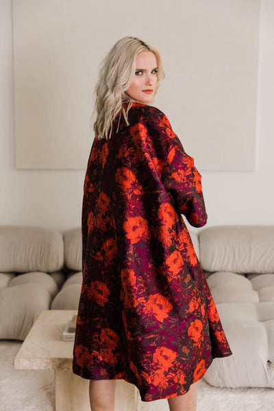 "Zelmira" Reversible Opera Coat