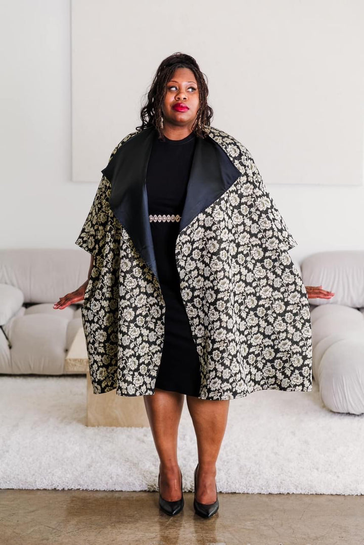 Reversible Opera Coat in "Vanessa"