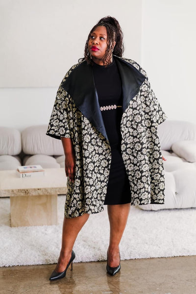 Reversible Opera Coat in "Vanessa"