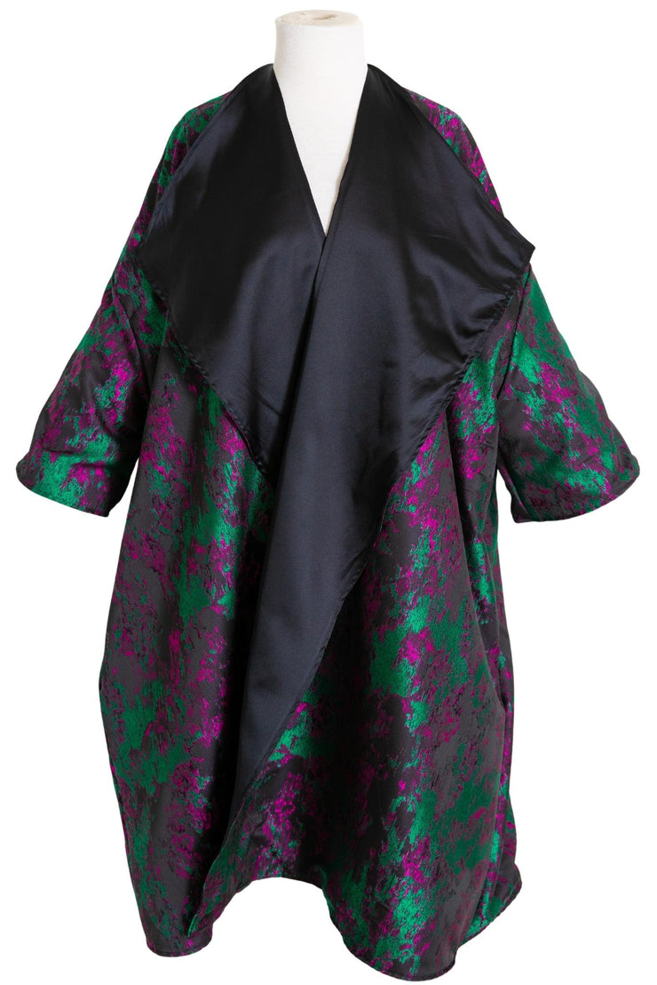 "Maometto" Reversible Opera Coat (Pink & Green)
