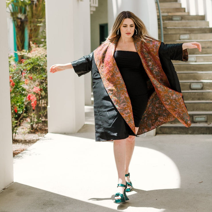Reversible Opera Coat in "Capriccio"