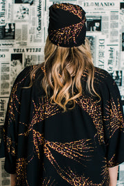 Turban “Leopard Palms"