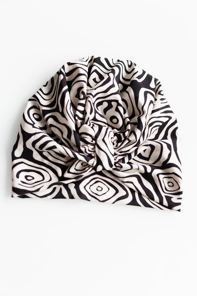 "B&W Dizzy" Turban