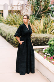 Colla Voce Dress “Black Slink”