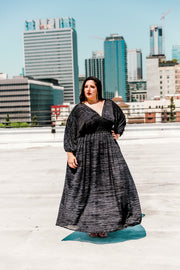 Colla Voce Dress “Black Slink”