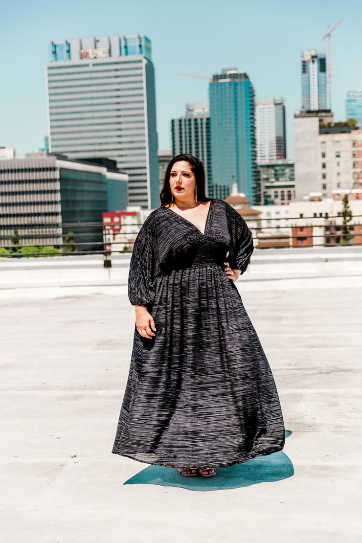 Colla Voce Dress “Black Slink”