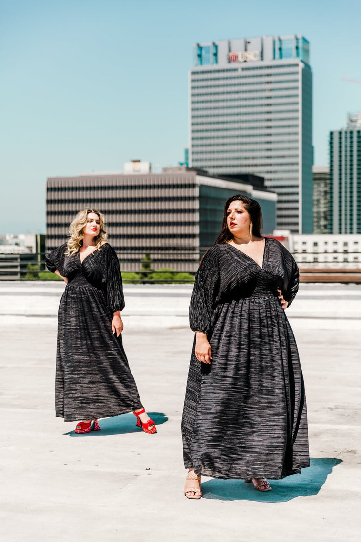 Colla Voce Dress “Black Slink”