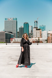 Colla Voce Dress “Black Slink”