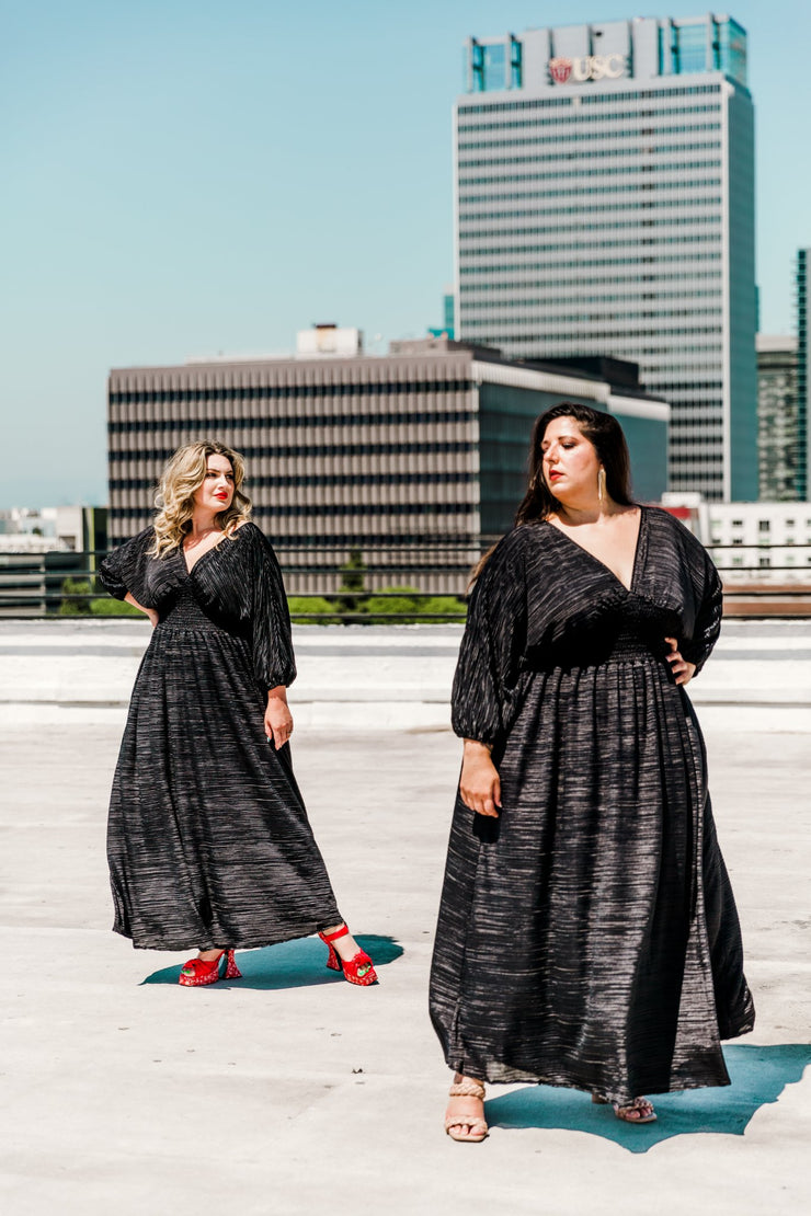 Colla Voce Dress “Black Slink”