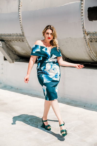 Bardot Dress (Camellia)