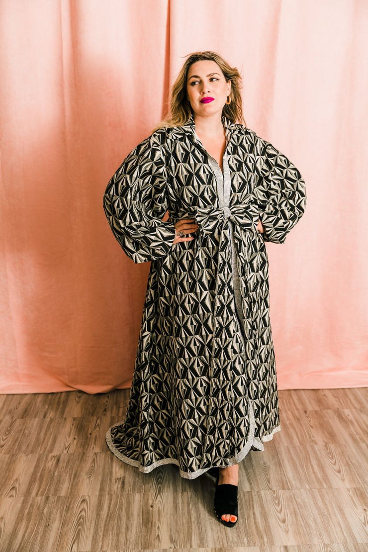"Gianni Schicchi” Roma Coat with Swarovski Crystals