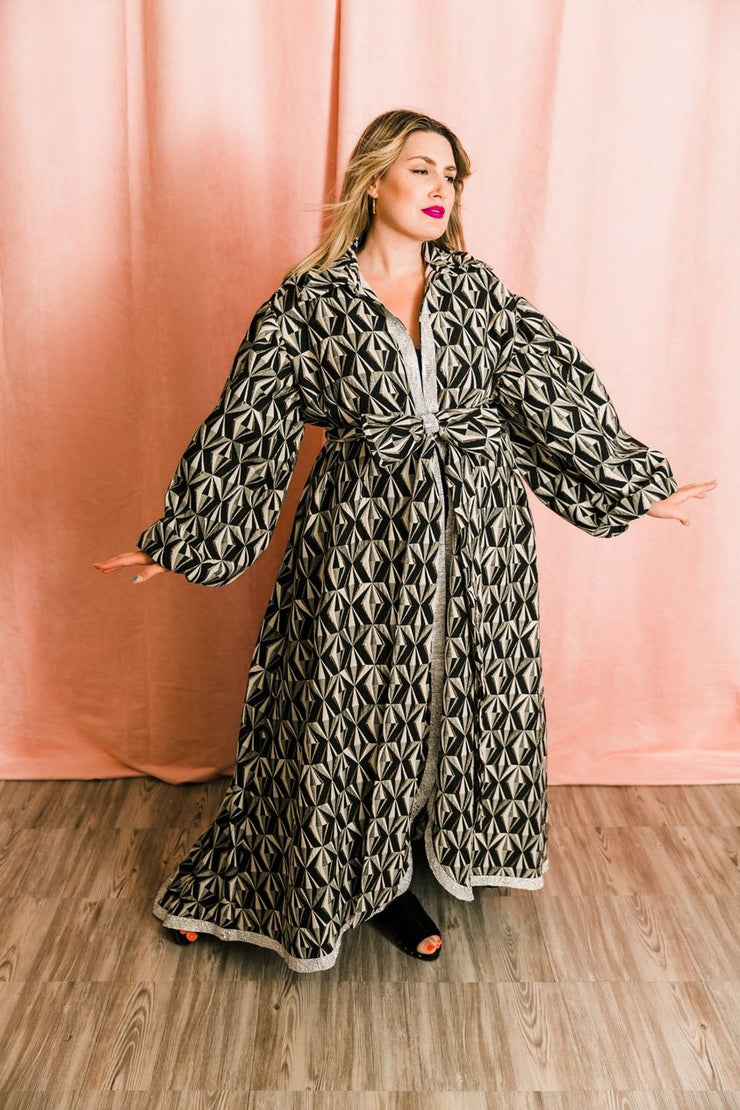 "Gianni Schicchi” Roma Coat with Swarovski Crystals