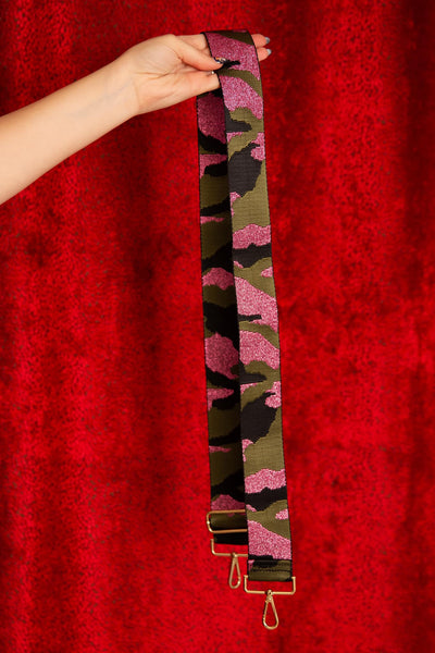 Bag Strap (Pink & Green)