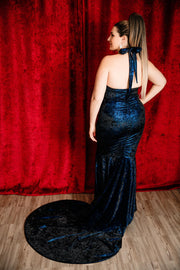 The Hollywood Evening Gown (Blue)