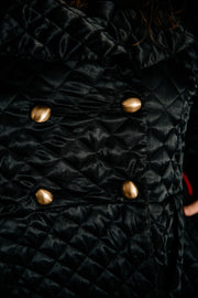 Assoluta Gown Coat: “Satin Quilt”