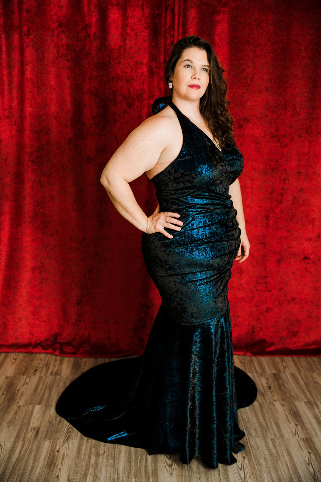 The Hollywood Gown in "Blue Velvet"