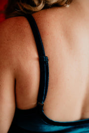 Perfect Velvet Tank Top (Blue)