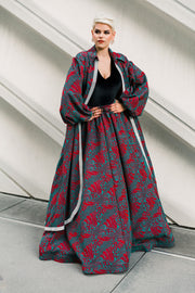 "La Fanciulla del West” Roma Coat with Swarovski Crystals