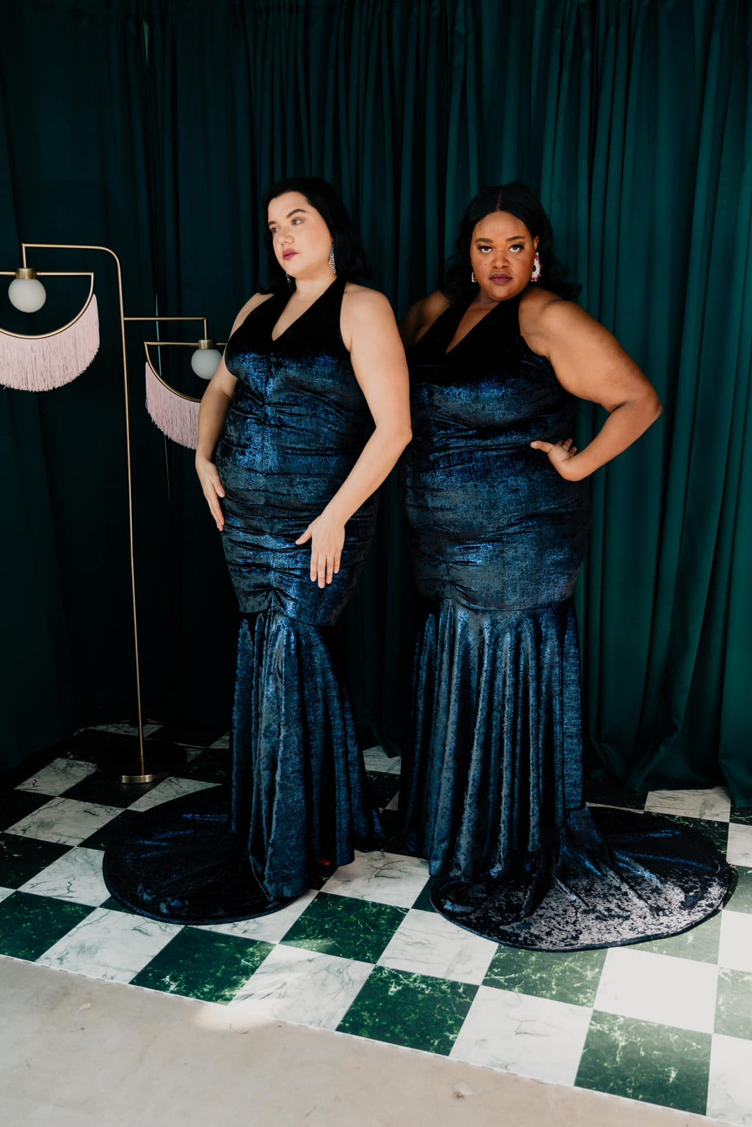 The Hollywood Gown in "Blue Velvet"