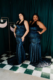 The Hollywood Evening Gown (Blue)