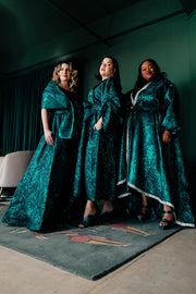 "Rusalka” Roma Coat with Swarovski Crystals