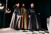 Assoluta Gown Coat: “Gold Quilt”