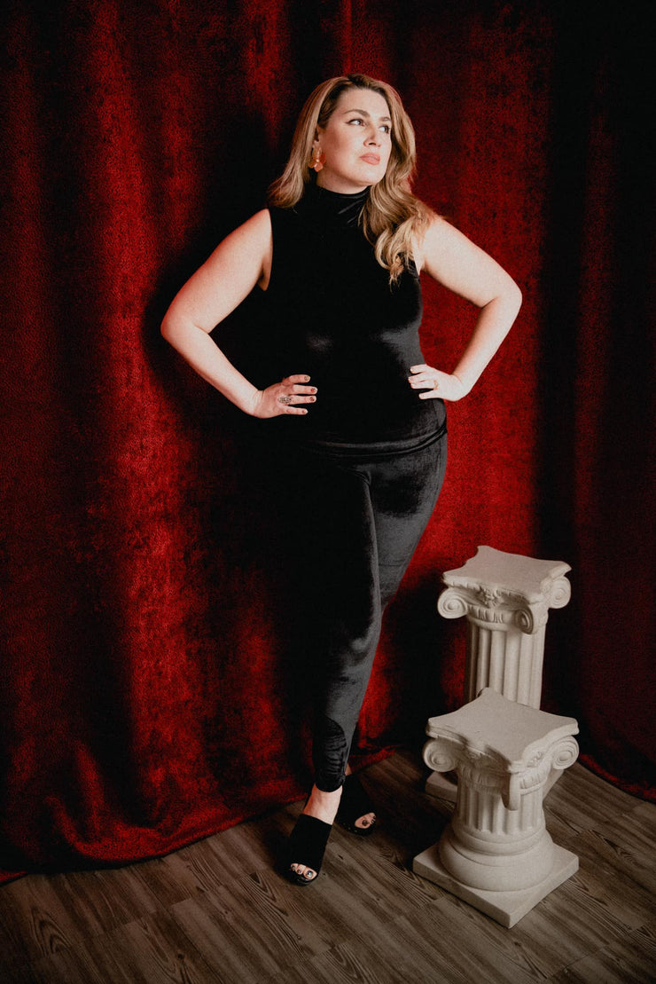 Beyond Basic Velvet Set (Black)