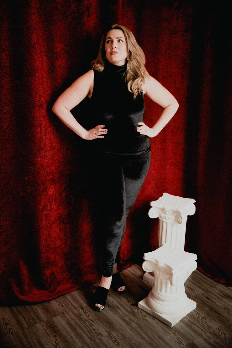 Beyond Basic Velvet Set (Black)