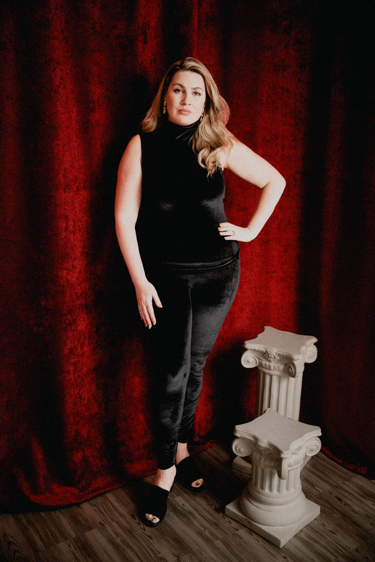 Beyond Basic Velvet Set (Black)