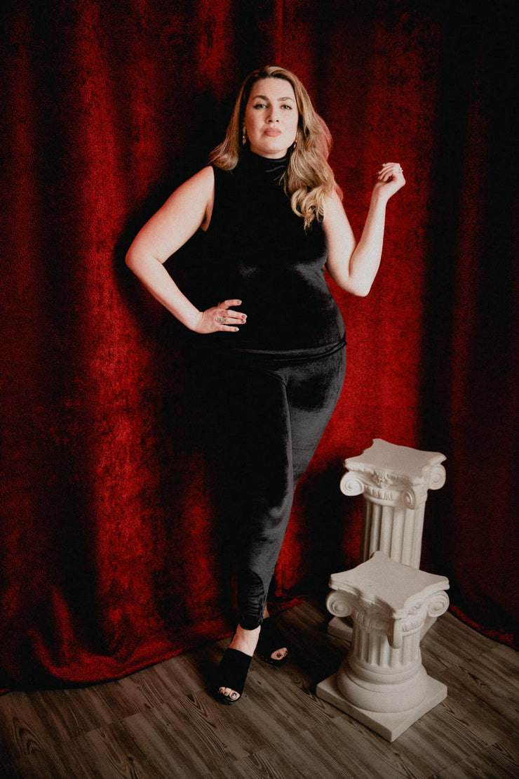 Beyond Basic Velvet Set (Black)
