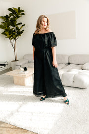 Laser Focused Faux Jumpsuit