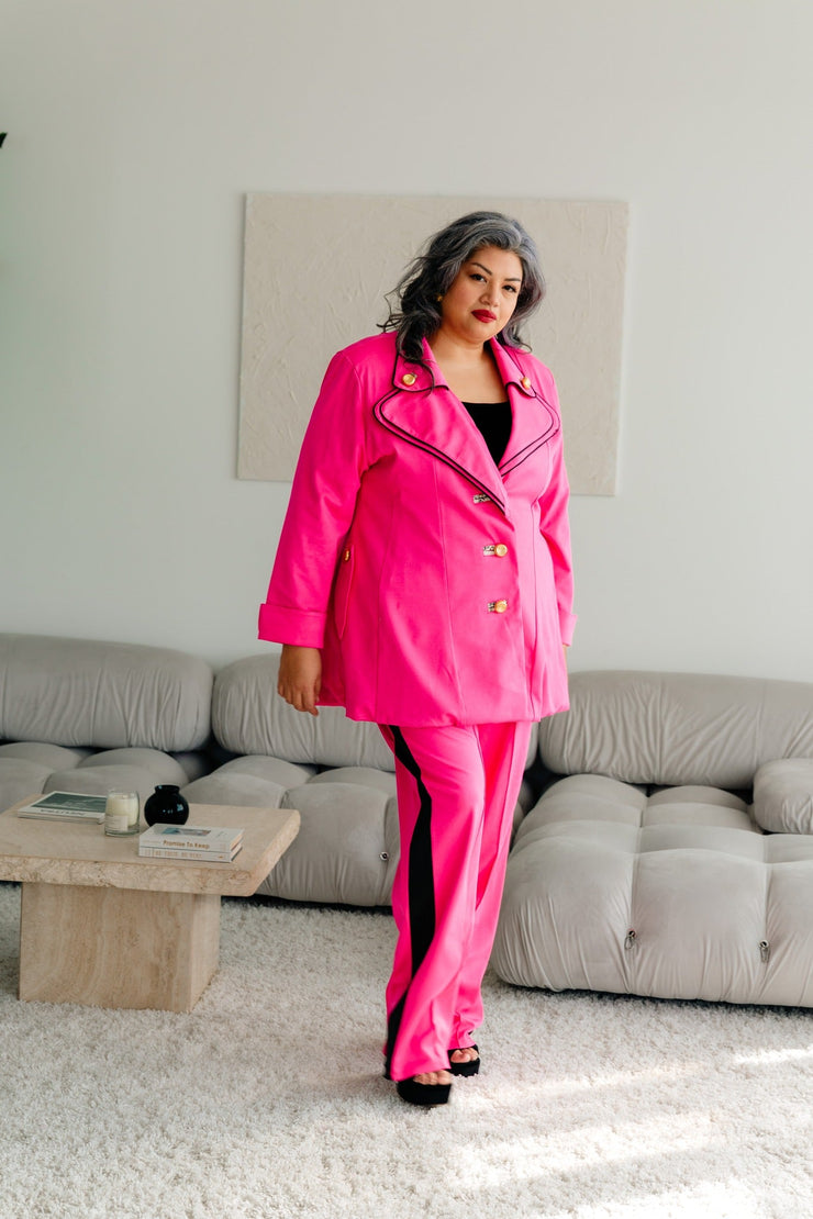 Tuxedo Pants (Shockingly Pink)