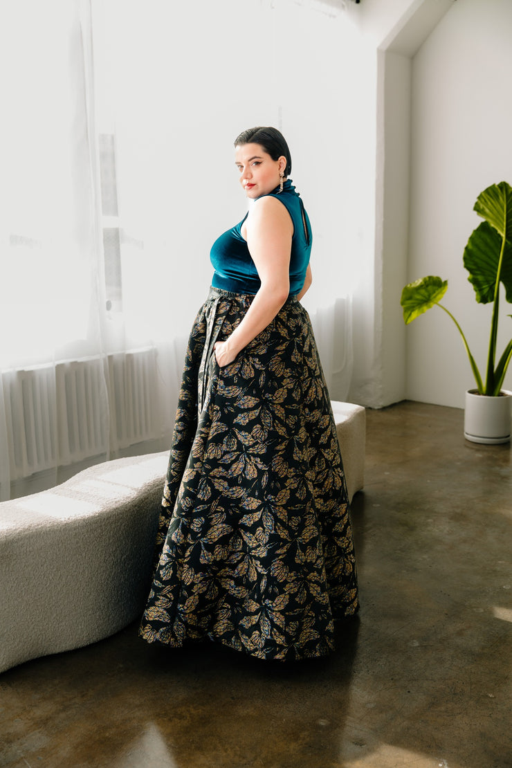 Gala Skirt in "Seedbead"