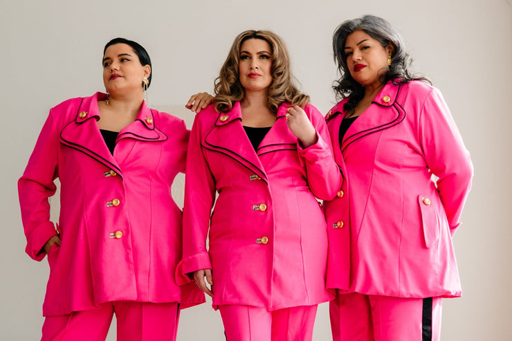 Tuxedo Pants (Shockingly Pink)