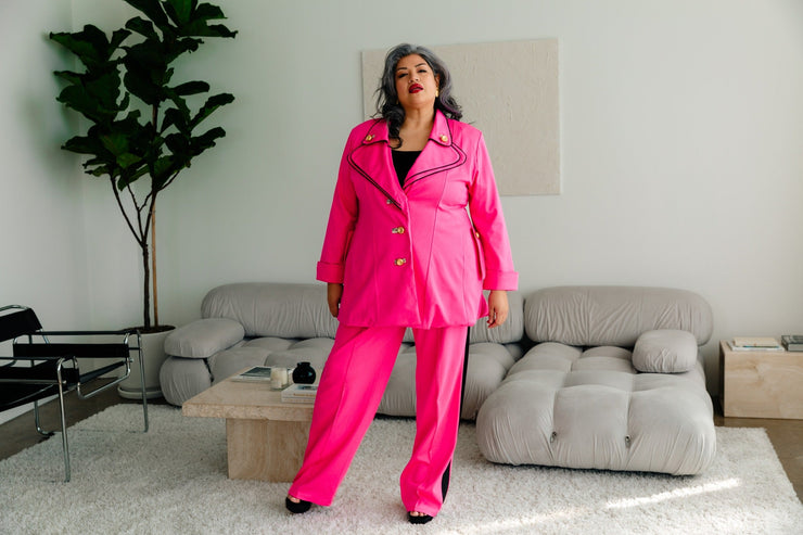 Tuxedo Pants (Shockingly Pink)