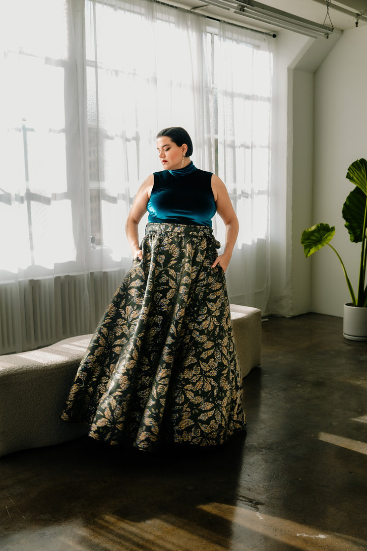 Gala Skirt in "Seedbead"