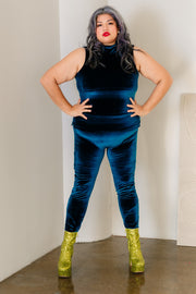 Beyond Basic Velvet Set (Blue)