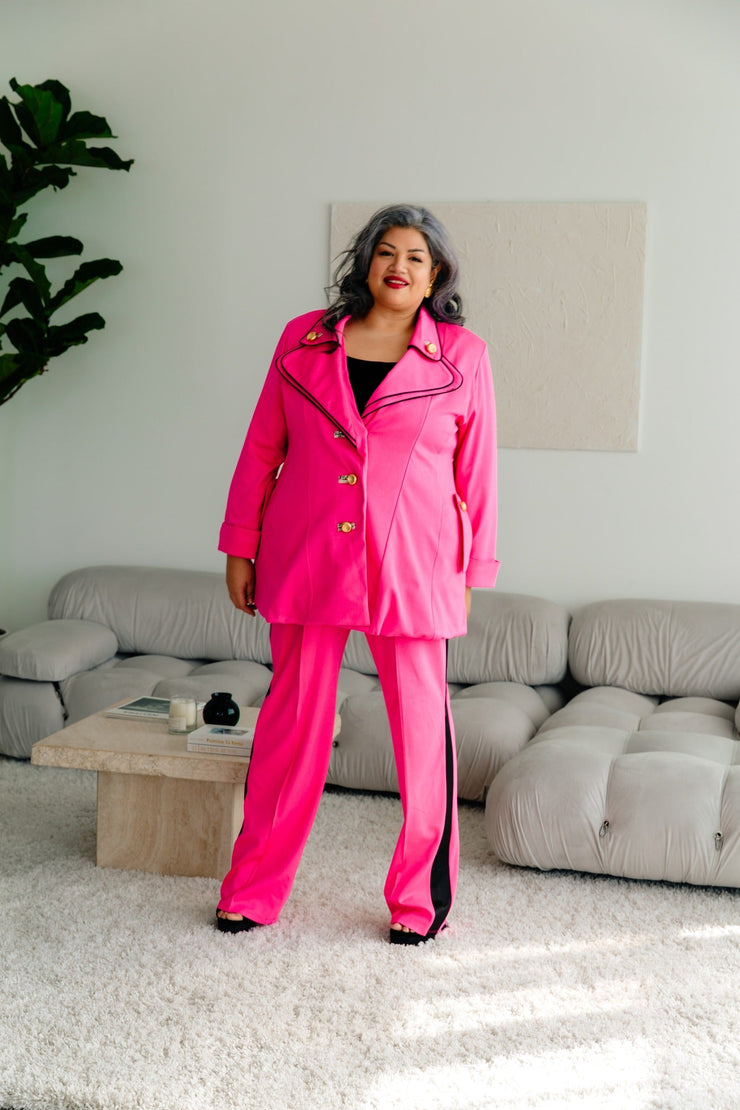 Tuxedo Pants (Shockingly Pink)