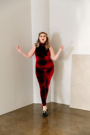 Beyond Basic Velvet Set (Oxblood)