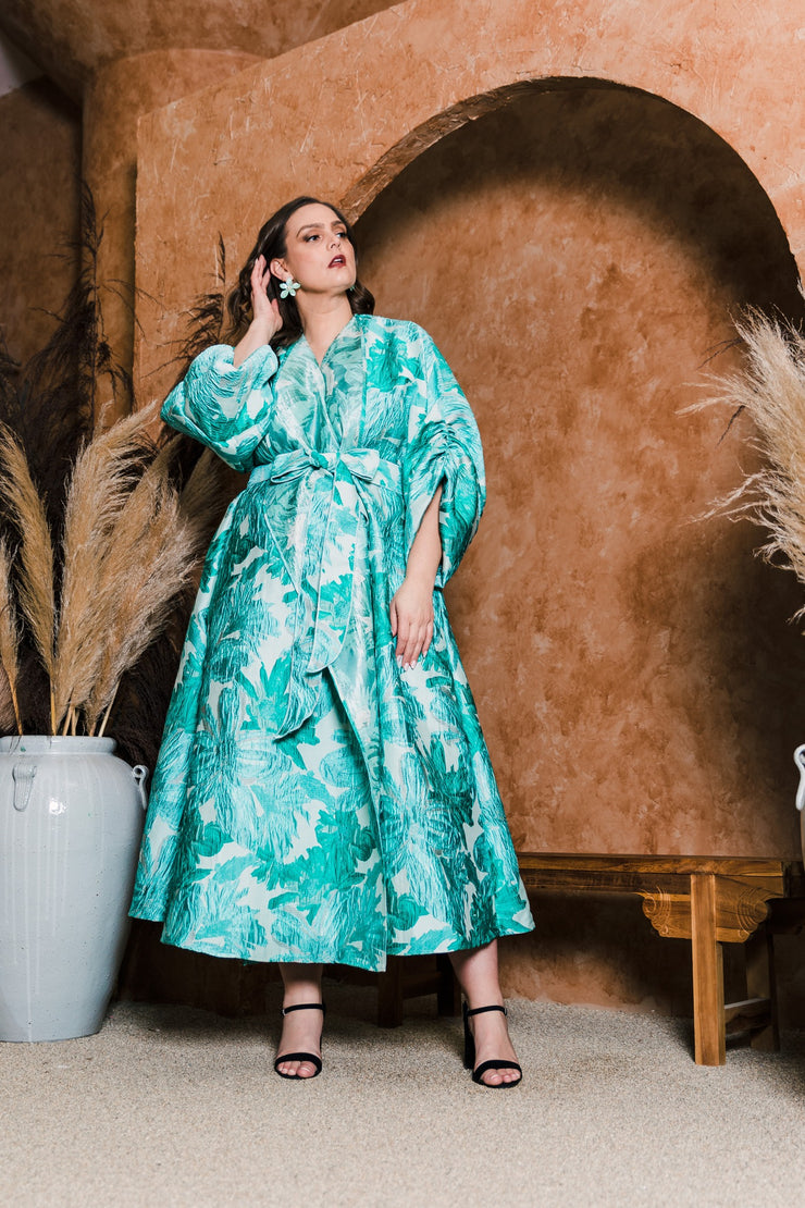 Parisian Coat in “Le Comte Ory”(Seafoam)