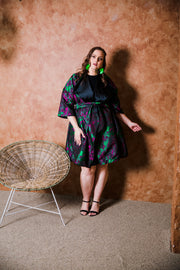 "Maometto" Reversible Opera Coat (Pink & Green)
