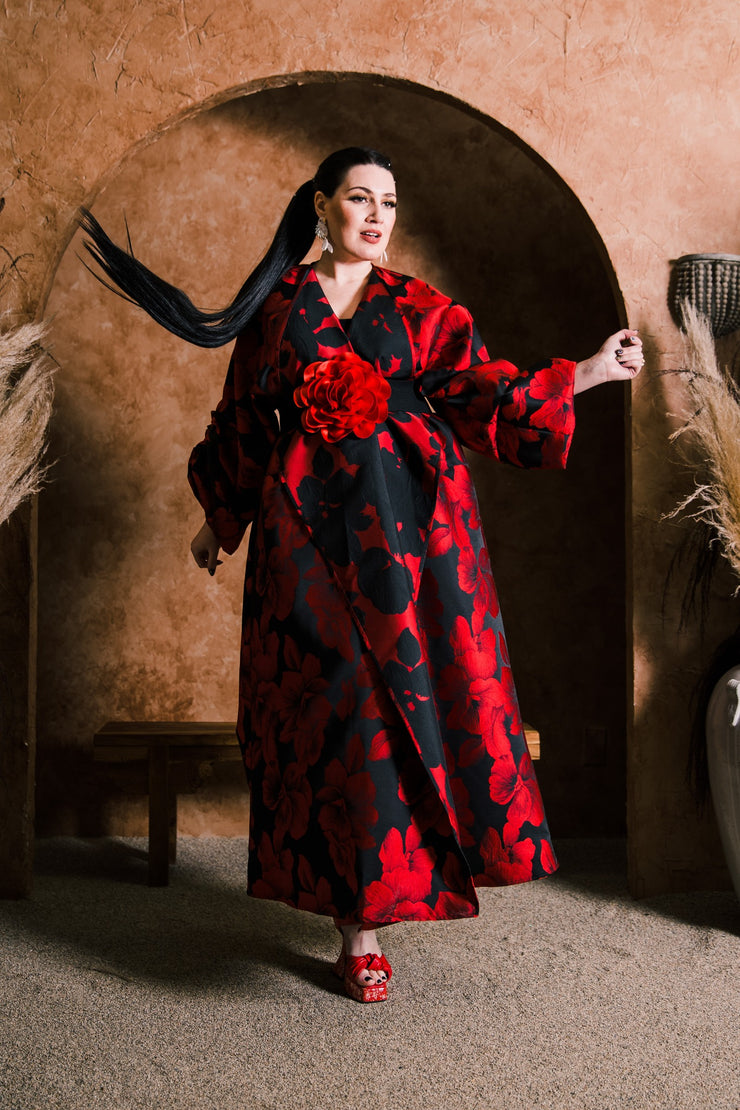 Parisian Coat in "I Lombardi" (Red)