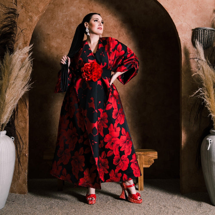 Parisian Coat in "I Lombardi" (Red)