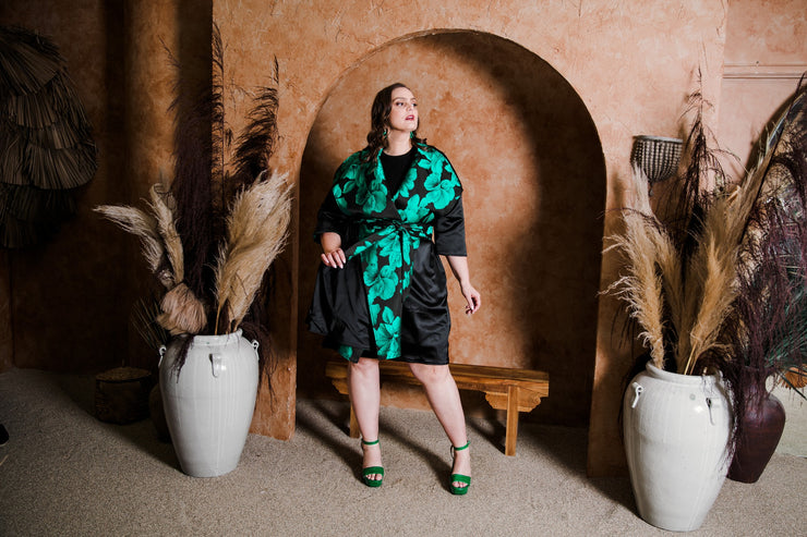 "I Lombardi" Reversible Opera Coat (Green)
