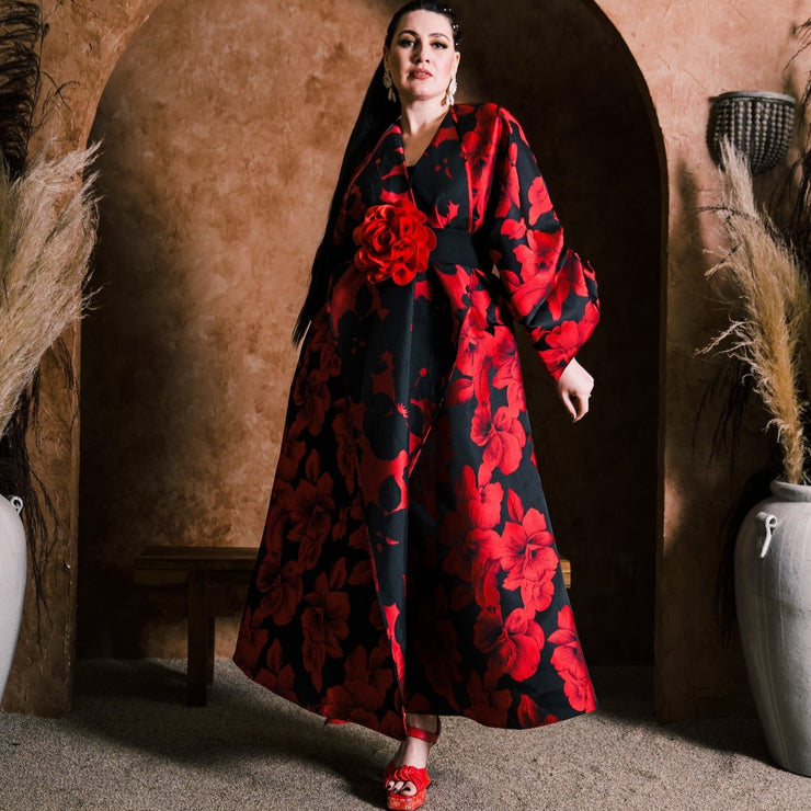 Parisian Coat in "I Lombardi" (Red)